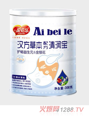愛蓓樂清潤(rùn)寶-護(hù)暢益生元&金銀花